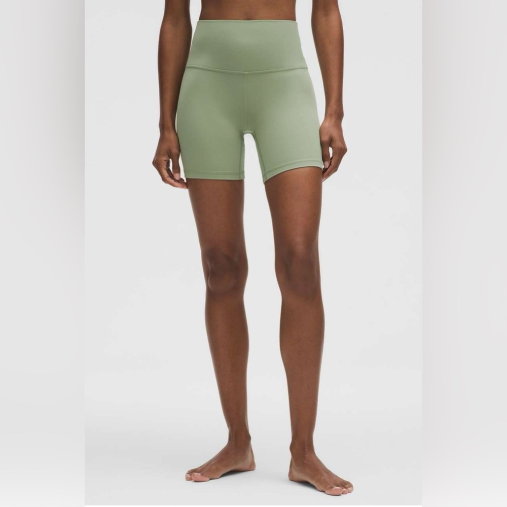 Lululemon Align High-Rise Short 6" Desert Green